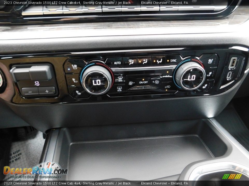 Controls of 2023 Chevrolet Silverado 1500 LTZ Crew Cab 4x4 Photo #35