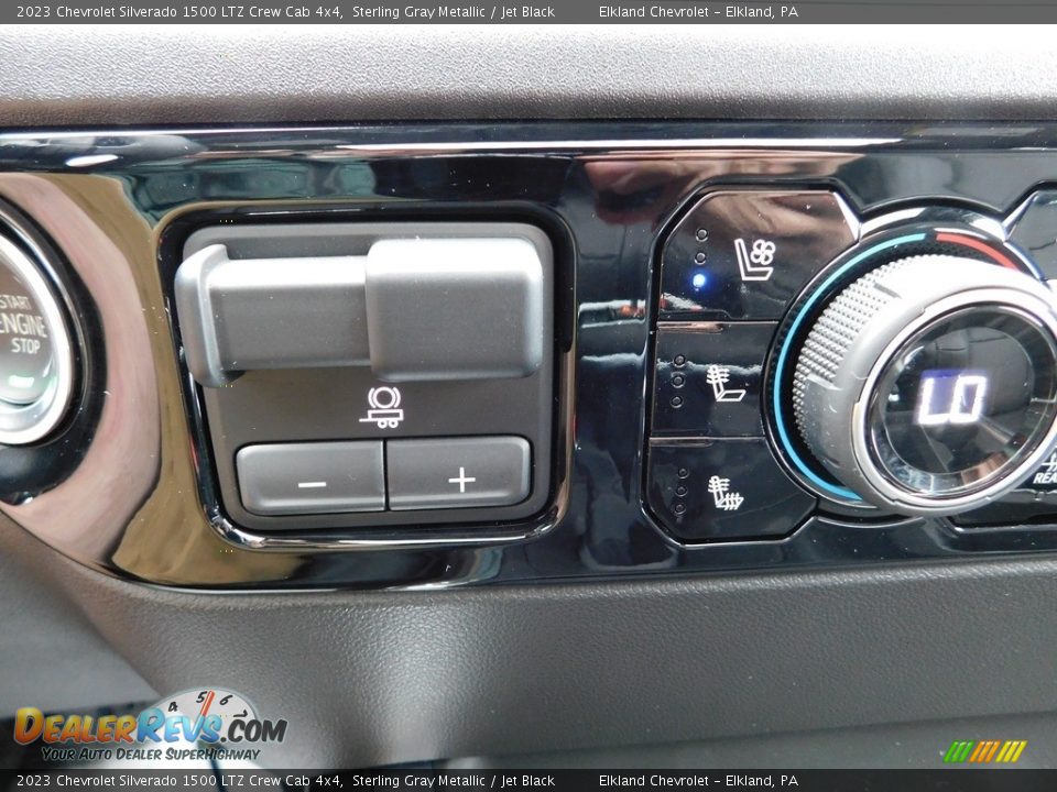 Controls of 2023 Chevrolet Silverado 1500 LTZ Crew Cab 4x4 Photo #36