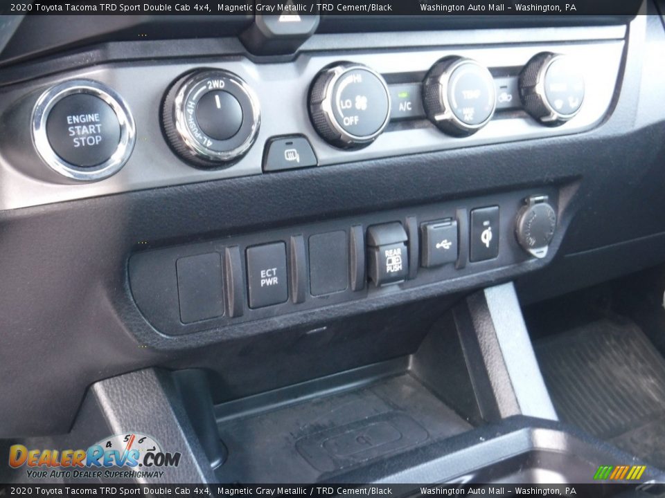 2020 Toyota Tacoma TRD Sport Double Cab 4x4 Magnetic Gray Metallic / TRD Cement/Black Photo #4