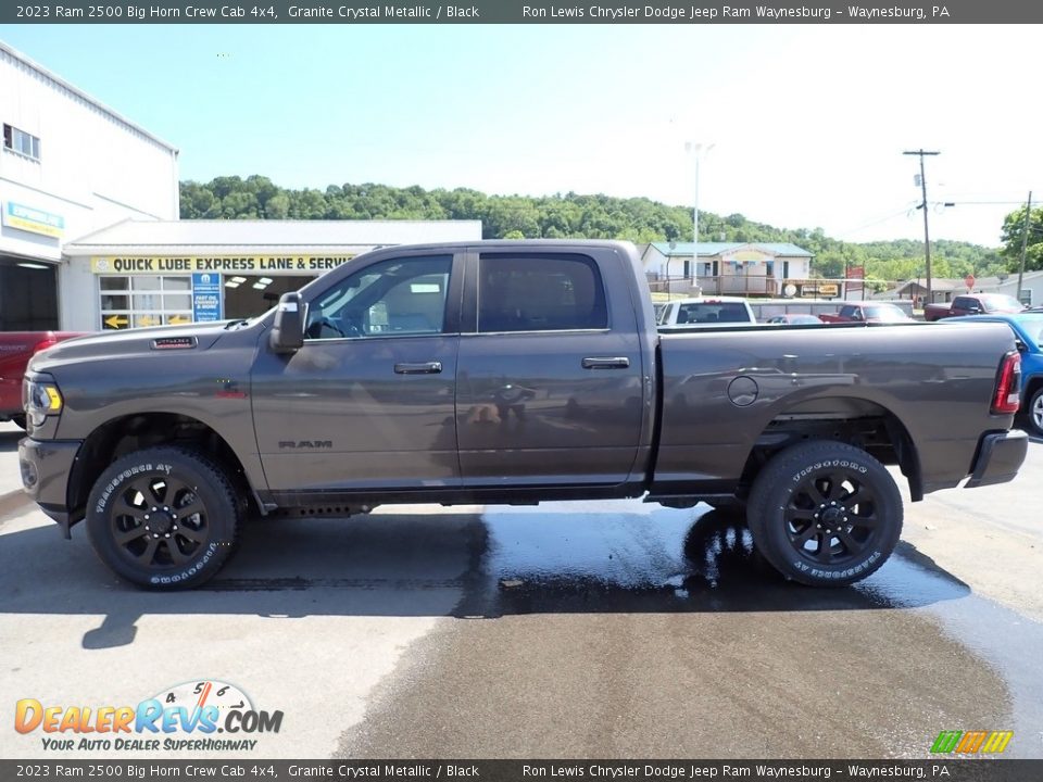 2023 Ram 2500 Big Horn Crew Cab 4x4 Granite Crystal Metallic / Black Photo #2