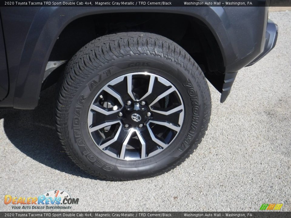 2020 Toyota Tacoma TRD Sport Double Cab 4x4 Magnetic Gray Metallic / TRD Cement/Black Photo #11