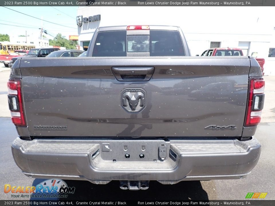 2023 Ram 2500 Big Horn Crew Cab 4x4 Granite Crystal Metallic / Black Photo #4