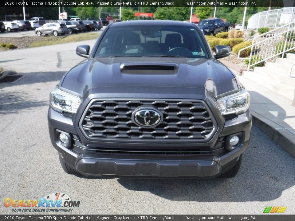 2020 Toyota Tacoma TRD Sport Double Cab 4x4 Magnetic Gray Metallic / TRD Cement/Black Photo #13