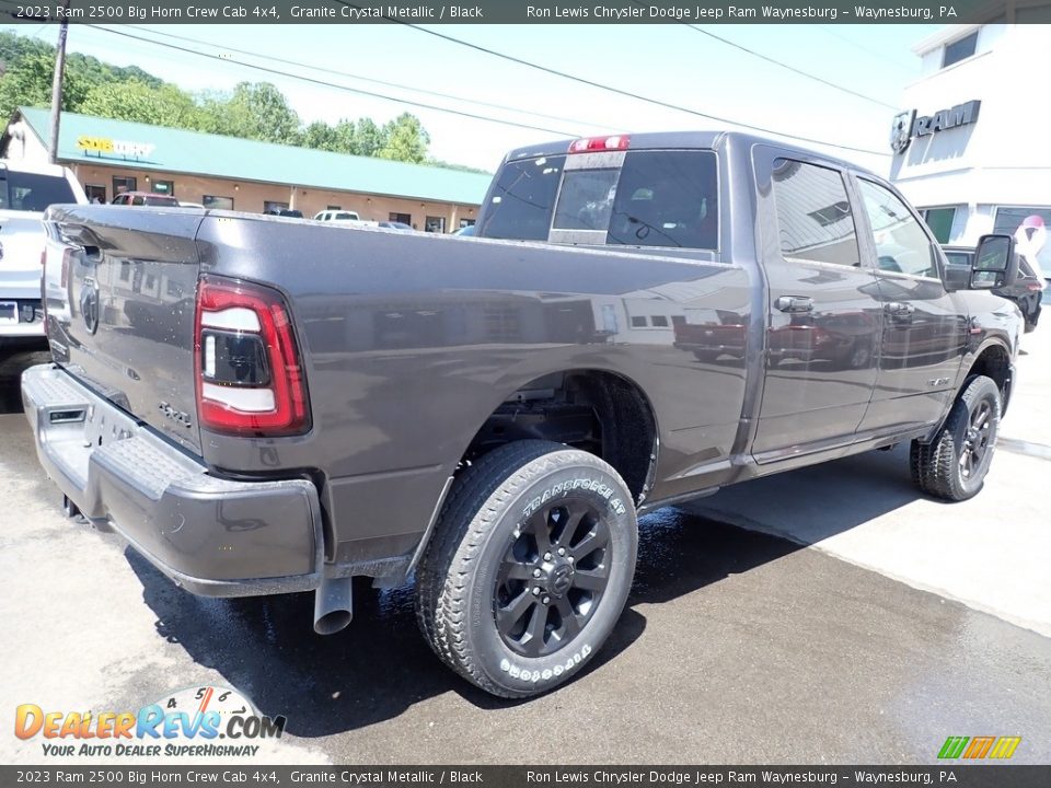 2023 Ram 2500 Big Horn Crew Cab 4x4 Granite Crystal Metallic / Black Photo #6