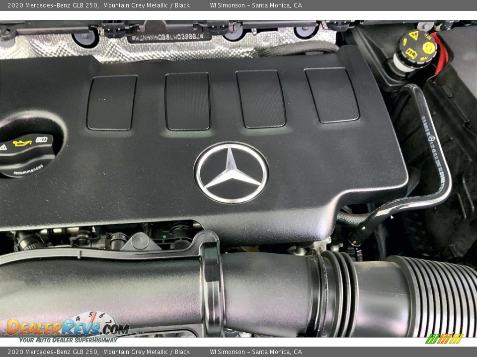 2020 Mercedes-Benz GLB 250 Mountain Grey Metallic / Black Photo #32