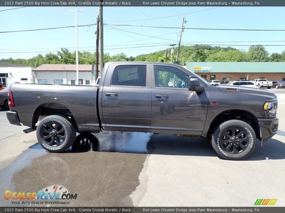 2023 Ram 2500 Big Horn Crew Cab 4x4 Granite Crystal Metallic / Black Photo #7