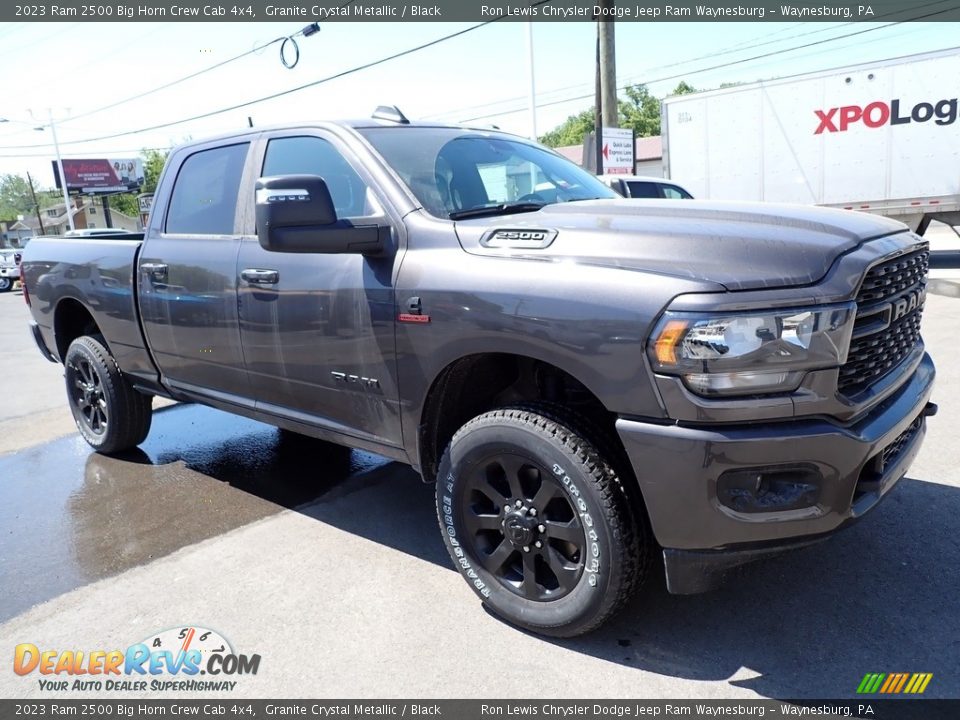 2023 Ram 2500 Big Horn Crew Cab 4x4 Granite Crystal Metallic / Black Photo #8