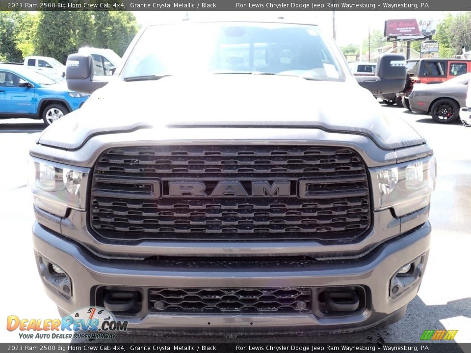 2023 Ram 2500 Big Horn Crew Cab 4x4 Granite Crystal Metallic / Black Photo #9