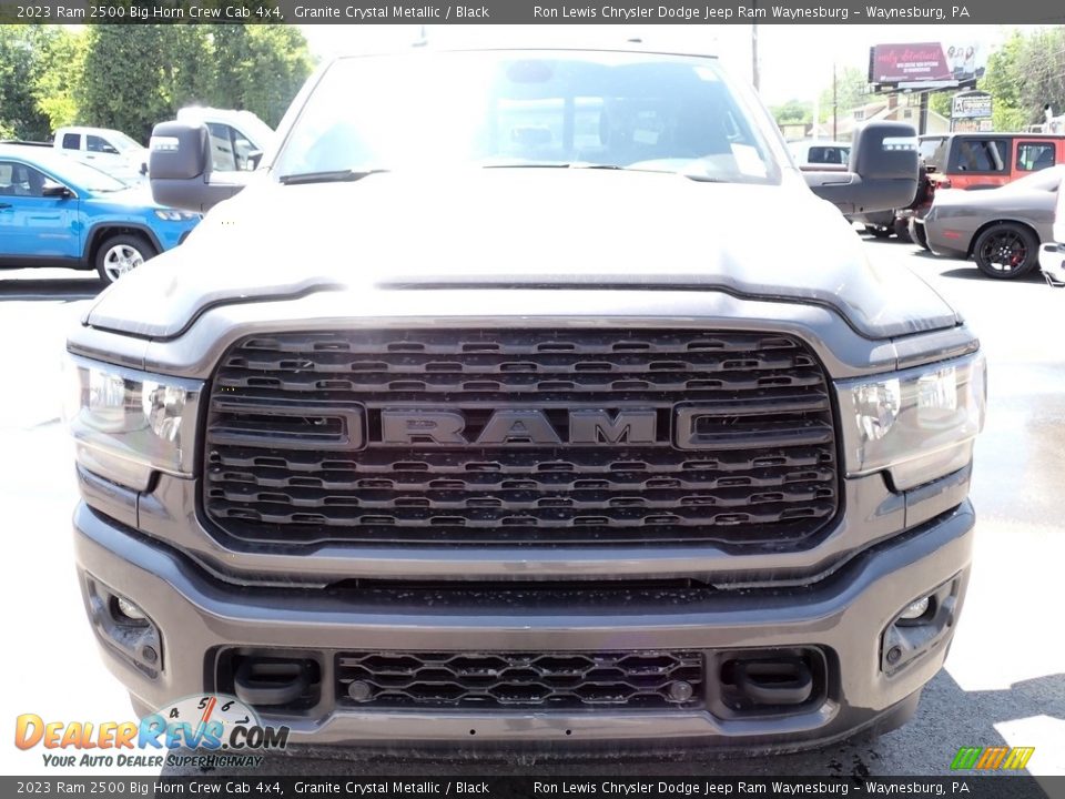 2023 Ram 2500 Big Horn Crew Cab 4x4 Granite Crystal Metallic / Black Photo #9