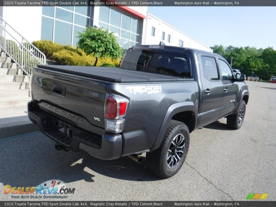 2020 Toyota Tacoma TRD Sport Double Cab 4x4 Magnetic Gray Metallic / TRD Cement/Black Photo #18