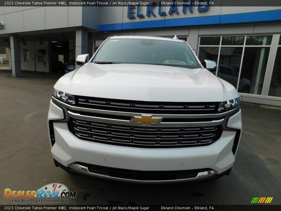 2023 Chevrolet Tahoe Premier 4WD Iridescent Pearl Tricoat / Jet Black/Maple Sugar Photo #3