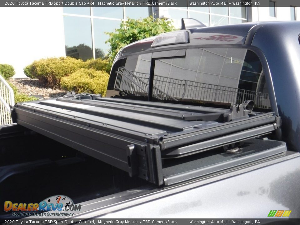 2020 Toyota Tacoma TRD Sport Double Cab 4x4 Magnetic Gray Metallic / TRD Cement/Black Photo #22