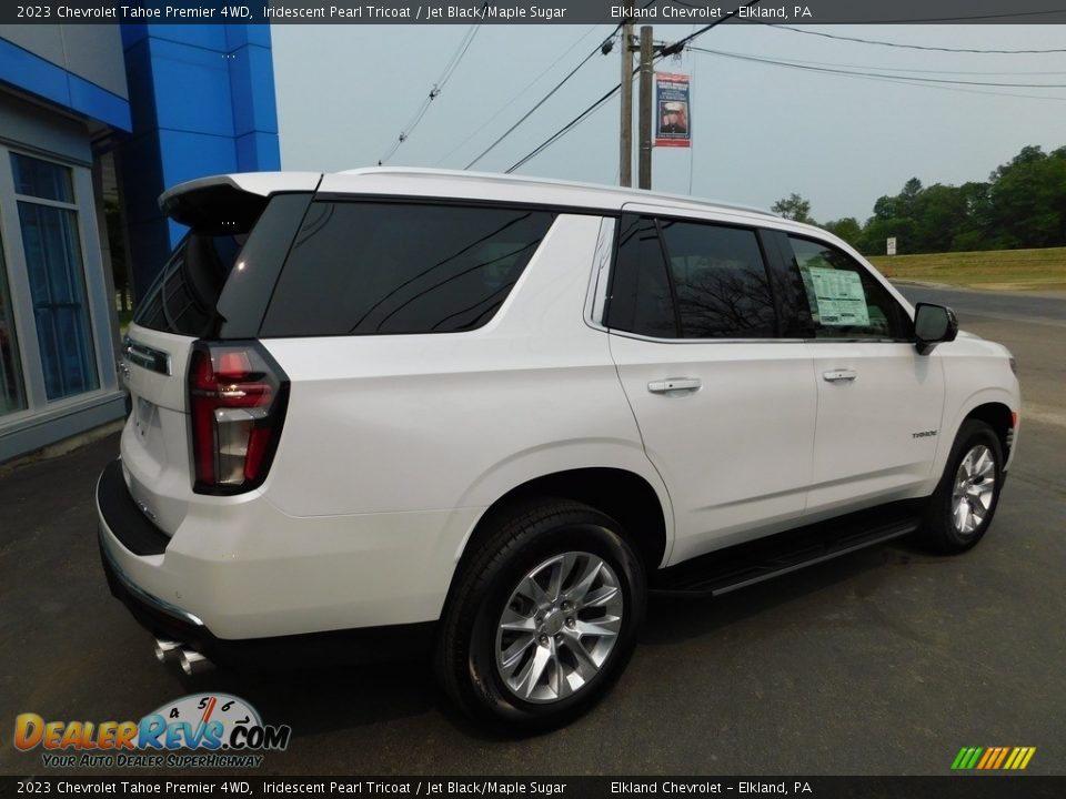 2023 Chevrolet Tahoe Premier 4WD Iridescent Pearl Tricoat / Jet Black/Maple Sugar Photo #7