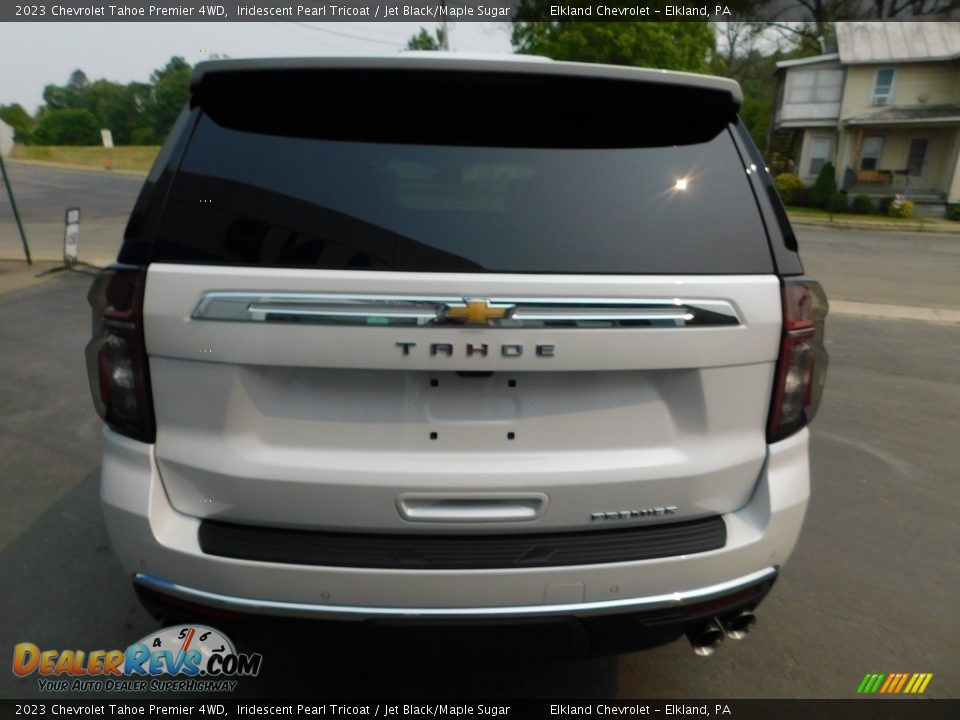 2023 Chevrolet Tahoe Premier 4WD Iridescent Pearl Tricoat / Jet Black/Maple Sugar Photo #9