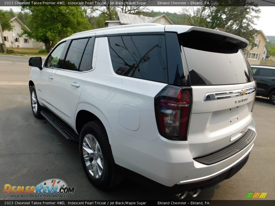 2023 Chevrolet Tahoe Premier 4WD Iridescent Pearl Tricoat / Jet Black/Maple Sugar Photo #10