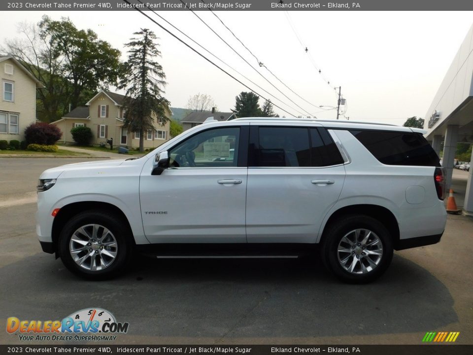 2023 Chevrolet Tahoe Premier 4WD Iridescent Pearl Tricoat / Jet Black/Maple Sugar Photo #11