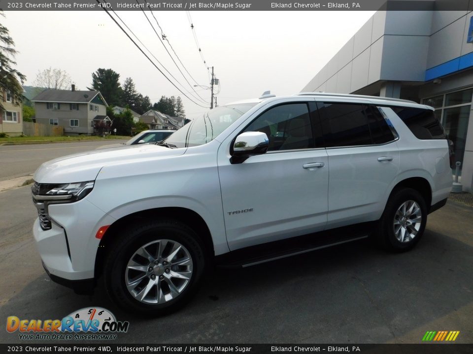 2023 Chevrolet Tahoe Premier 4WD Iridescent Pearl Tricoat / Jet Black/Maple Sugar Photo #12