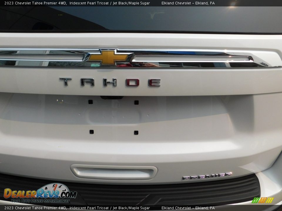 2023 Chevrolet Tahoe Premier 4WD Iridescent Pearl Tricoat / Jet Black/Maple Sugar Photo #14