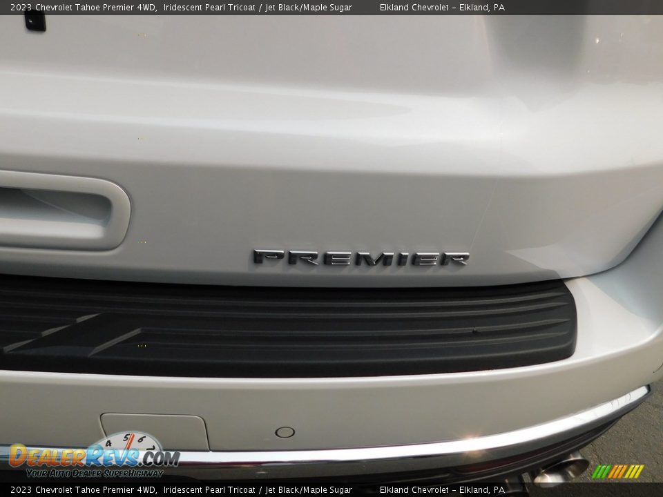 2023 Chevrolet Tahoe Premier 4WD Iridescent Pearl Tricoat / Jet Black/Maple Sugar Photo #15