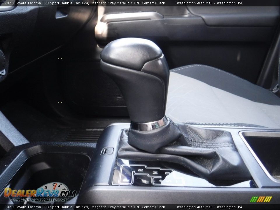 2020 Toyota Tacoma TRD Sport Double Cab 4x4 Magnetic Gray Metallic / TRD Cement/Black Photo #30