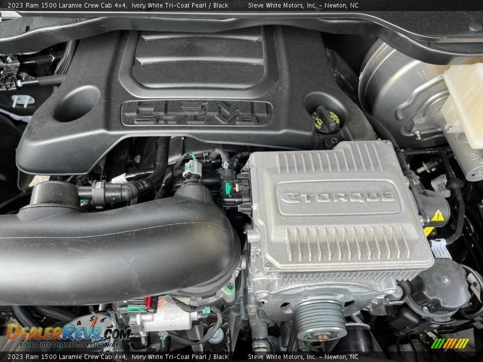 2023 Ram 1500 Laramie Crew Cab 4x4 5.7 Liter HEMI OHV 16-Valve VVT MDS V8 Engine Photo #10