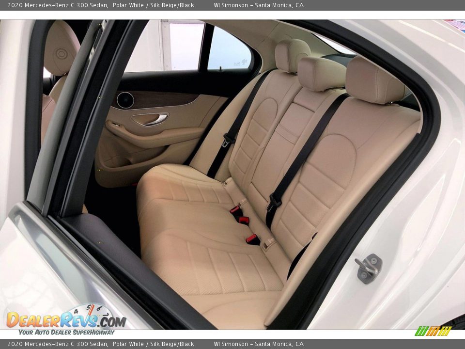 2020 Mercedes-Benz C 300 Sedan Polar White / Silk Beige/Black Photo #20