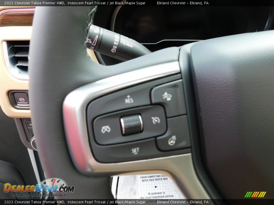 2023 Chevrolet Tahoe Premier 4WD Iridescent Pearl Tricoat / Jet Black/Maple Sugar Photo #24
