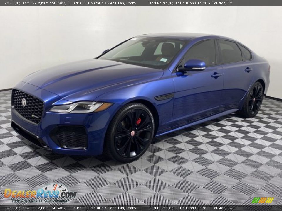 Bluefire Blue Metallic 2023 Jaguar XF R-Dynamic SE AWD Photo #1