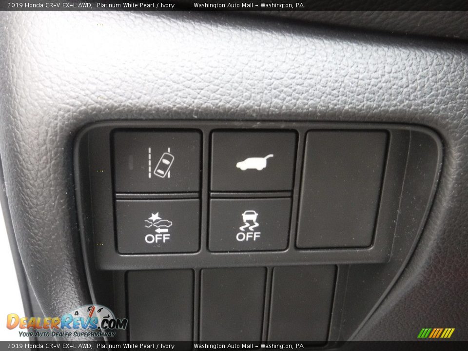 2019 Honda CR-V EX-L AWD Platinum White Pearl / Ivory Photo #15
