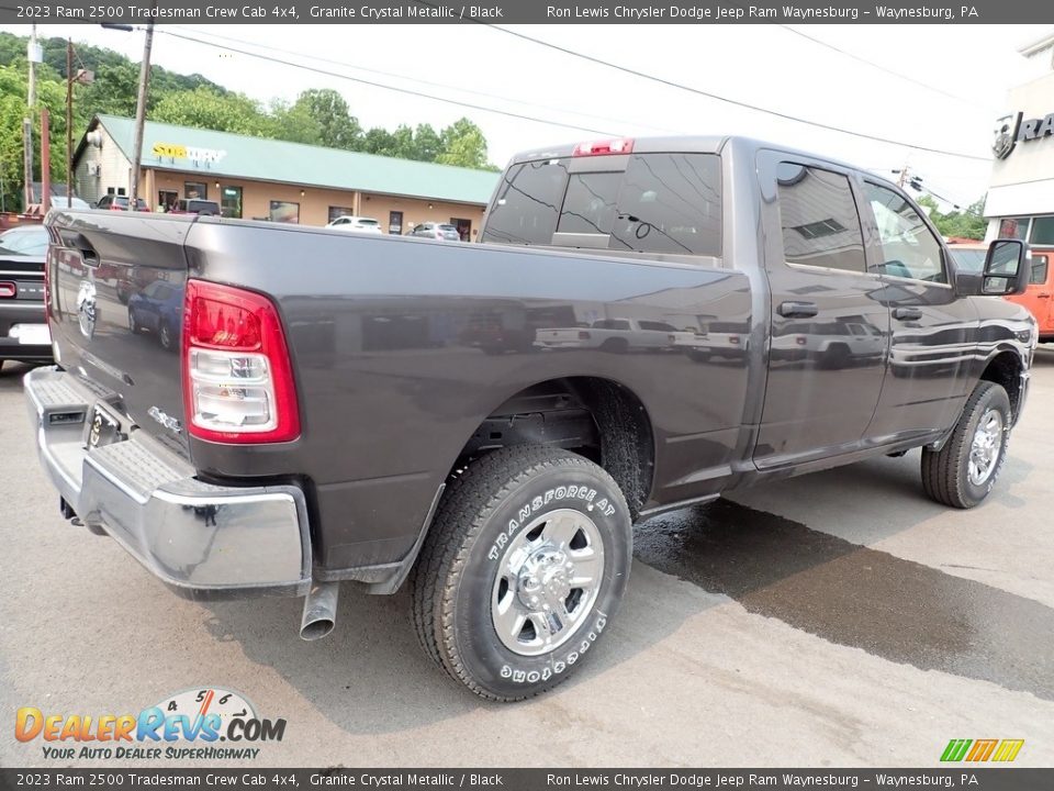 2023 Ram 2500 Tradesman Crew Cab 4x4 Granite Crystal Metallic / Black Photo #6