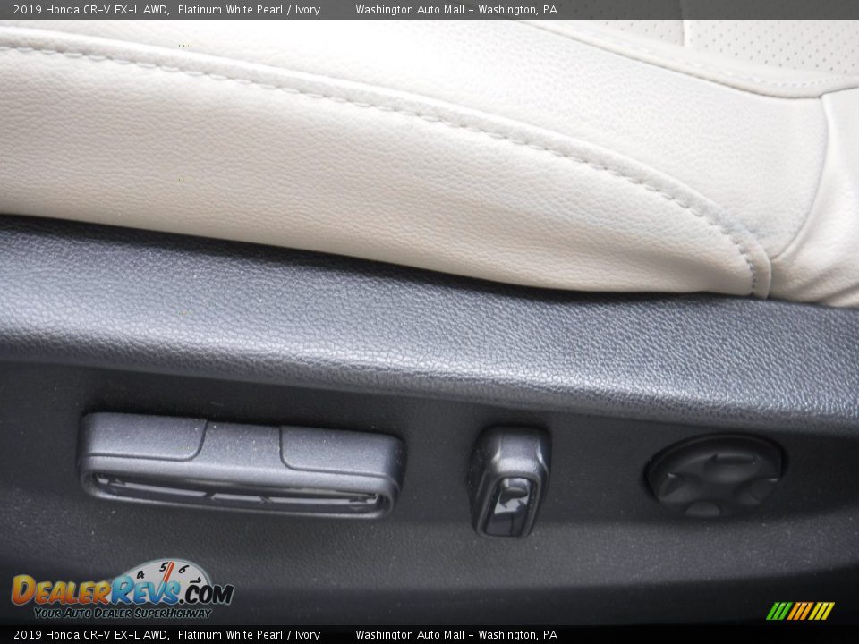 2019 Honda CR-V EX-L AWD Platinum White Pearl / Ivory Photo #16