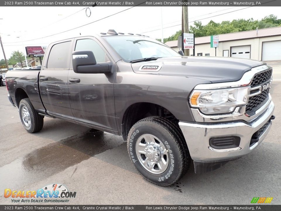 2023 Ram 2500 Tradesman Crew Cab 4x4 Granite Crystal Metallic / Black Photo #8