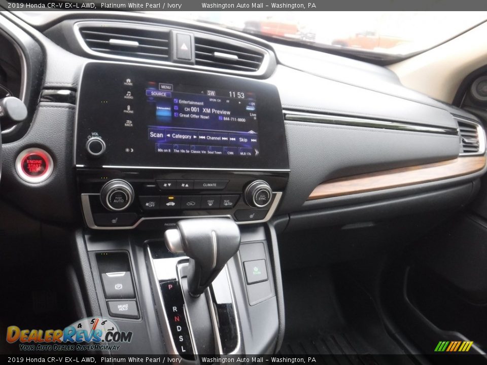2019 Honda CR-V EX-L AWD Platinum White Pearl / Ivory Photo #18