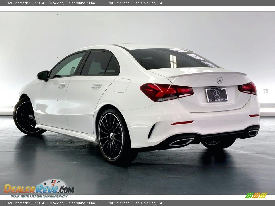 2020 Mercedes-Benz A 220 Sedan Polar White / Black Photo #9