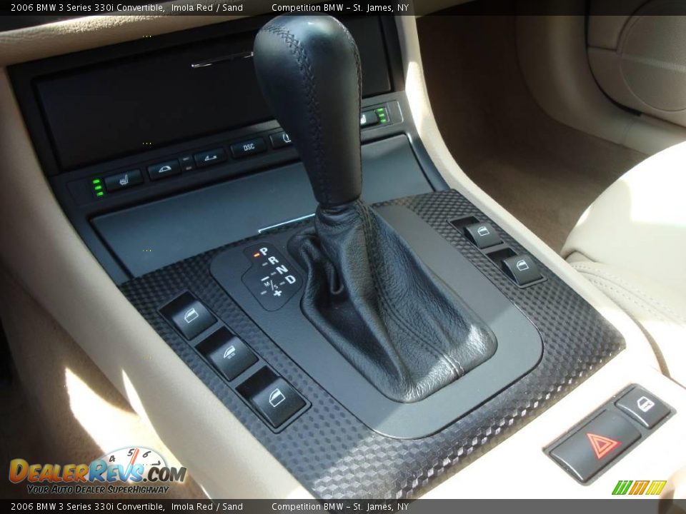 2006 BMW 3 Series 330i Convertible Imola Red / Sand Photo #14