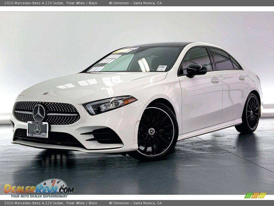 2020 Mercedes-Benz A 220 Sedan Polar White / Black Photo #11