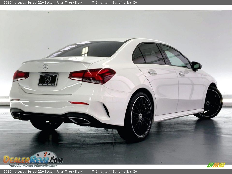 2020 Mercedes-Benz A 220 Sedan Polar White / Black Photo #12