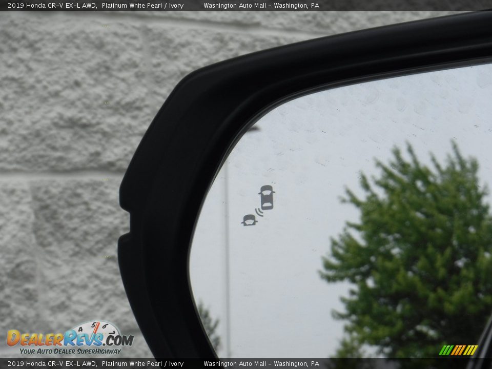 2019 Honda CR-V EX-L AWD Platinum White Pearl / Ivory Photo #24