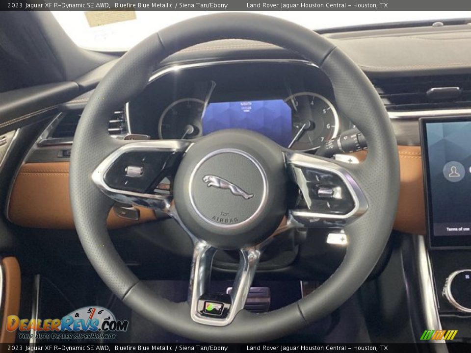 2023 Jaguar XF R-Dynamic SE AWD Steering Wheel Photo #17