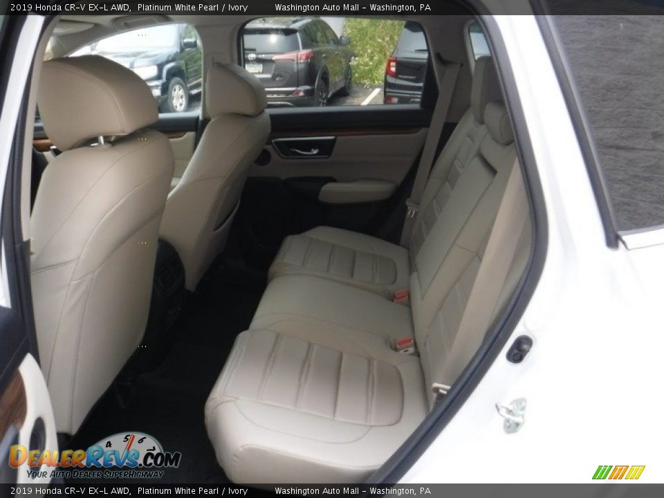 2019 Honda CR-V EX-L AWD Platinum White Pearl / Ivory Photo #29