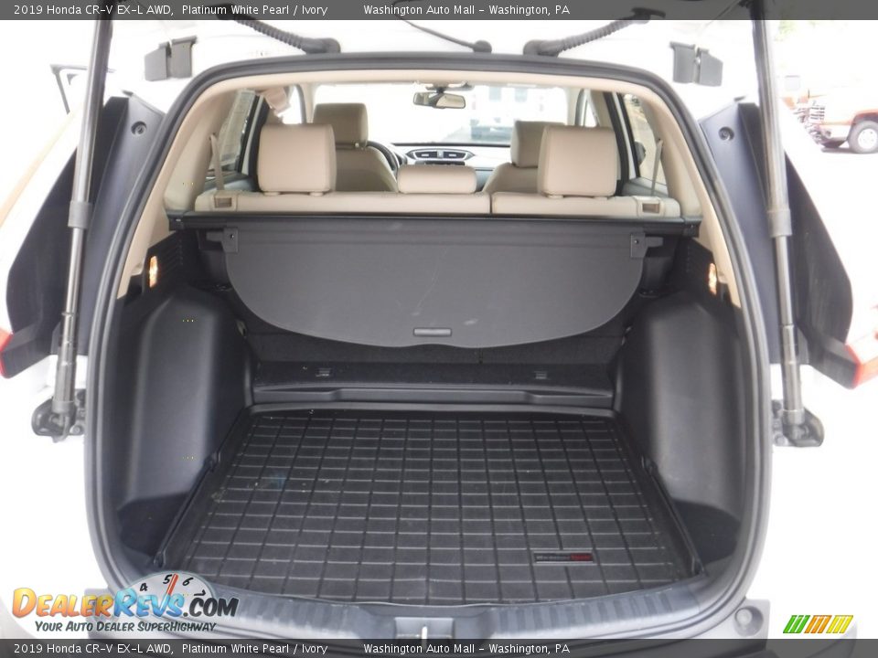 2019 Honda CR-V EX-L AWD Platinum White Pearl / Ivory Photo #30