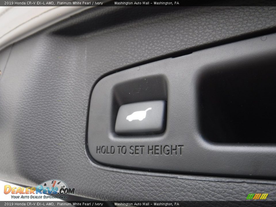 2019 Honda CR-V EX-L AWD Platinum White Pearl / Ivory Photo #32