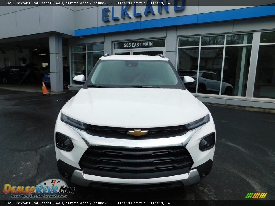 2023 Chevrolet TrailBlazer LT AWD Summit White / Jet Black Photo #3