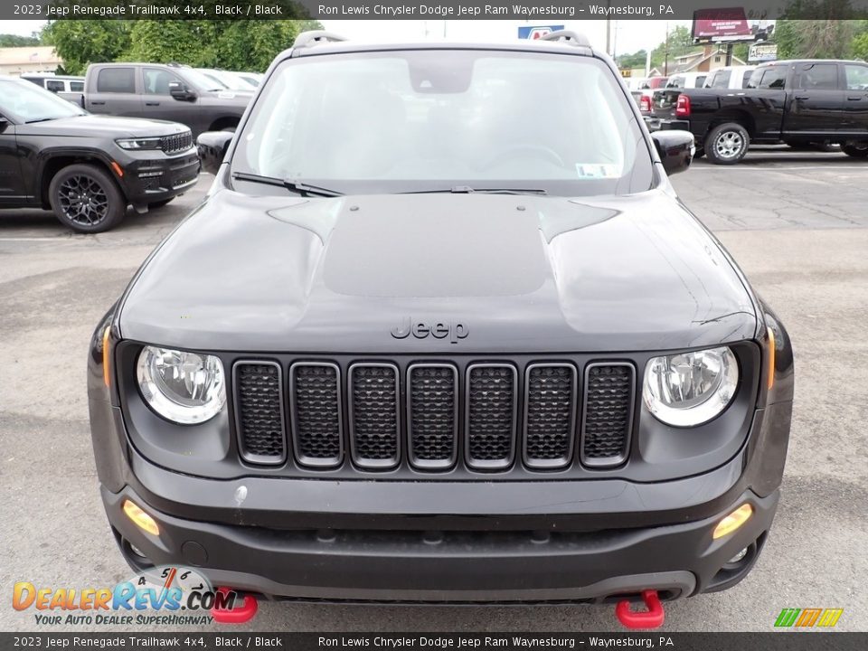 Black 2023 Jeep Renegade Trailhawk 4x4 Photo #9