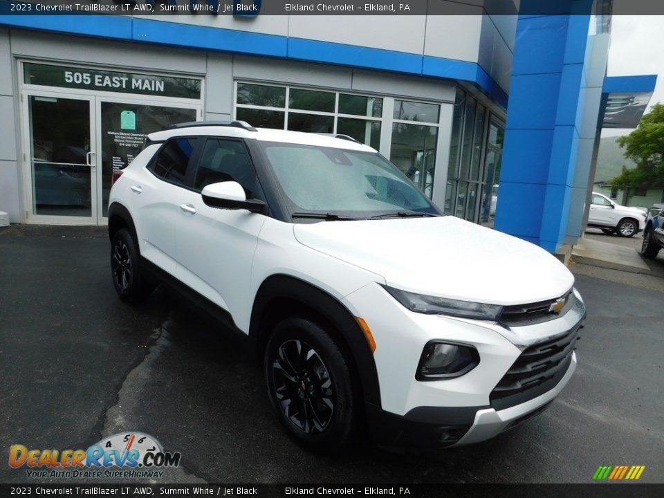 2023 Chevrolet TrailBlazer LT AWD Summit White / Jet Black Photo #4