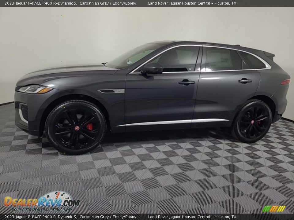 2023 Jaguar F-PACE P400 R-Dynamic S Carpathian Gray / Ebony/Ebony Photo #6