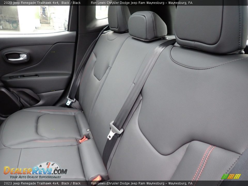 Rear Seat of 2023 Jeep Renegade Trailhawk 4x4 Photo #12