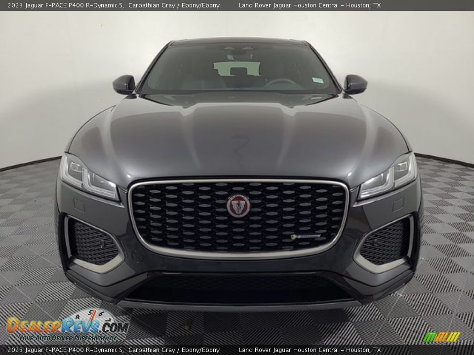 2023 Jaguar F-PACE P400 R-Dynamic S Carpathian Gray / Ebony/Ebony Photo #8