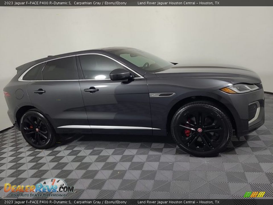 2023 Jaguar F-PACE P400 R-Dynamic S Carpathian Gray / Ebony/Ebony Photo #11