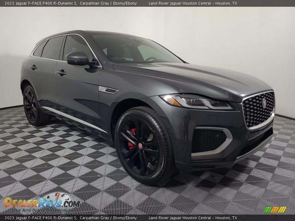 Front 3/4 View of 2023 Jaguar F-PACE P400 R-Dynamic S Photo #12